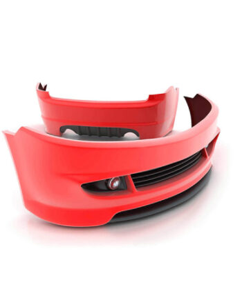 Carbon Fiber PVC Car Rear